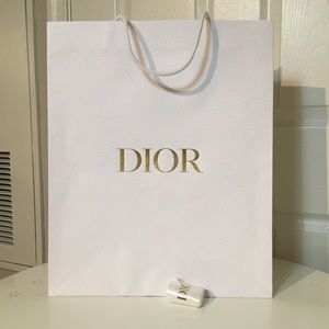 Dior Medium Shopping Bag and Ribbon